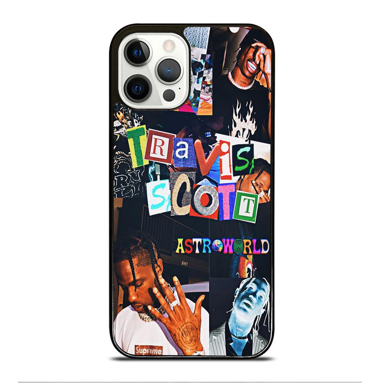 TRAVIS SCOTT RAPPER COLLAGE iPhone Case Cover