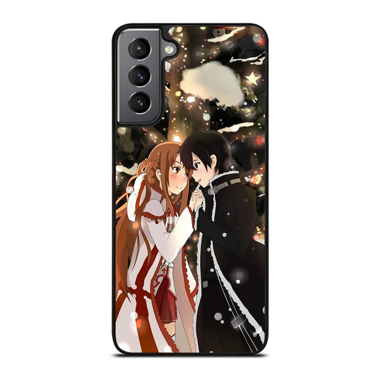 SWORD ART ONLINE KIRITO AND ASUNA Samsung Galaxy Case Cover