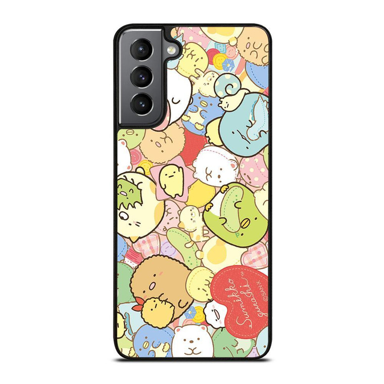 SUMIKKO GURASHI PATTERN Samsung Galaxy Case Cover