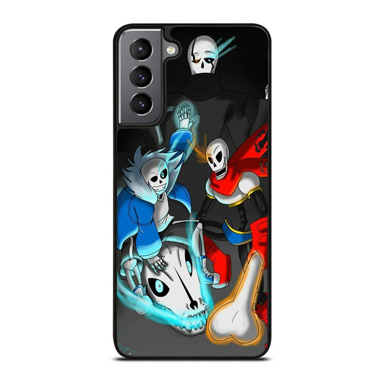PAPYRUS AND SANS UNDERTALE CARTOON Samsung Galaxy Case Cover