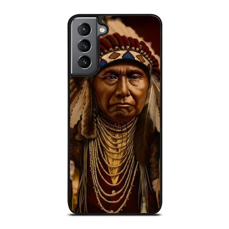 NATIVE AMERICAN PEOPLE Samsung Galaxy Case Cover