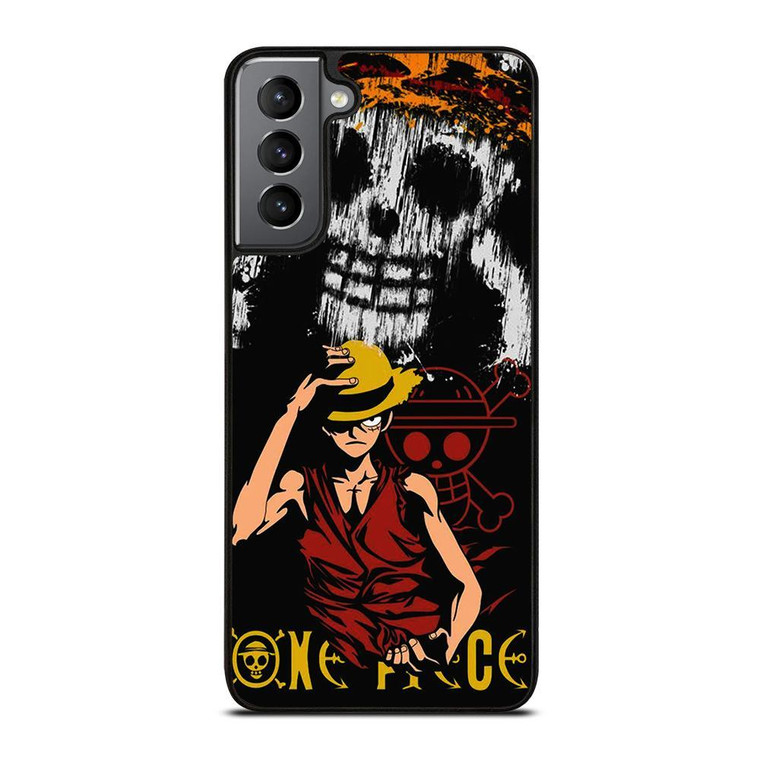 LUFFY STRAW HAT ONE PIECE Samsung Galaxy Case Cover