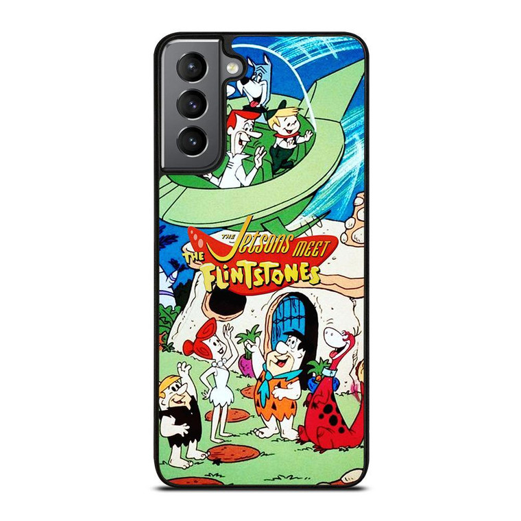 JETSONS MEET FLINTSTONES 2 Samsung Galaxy Case Cover
