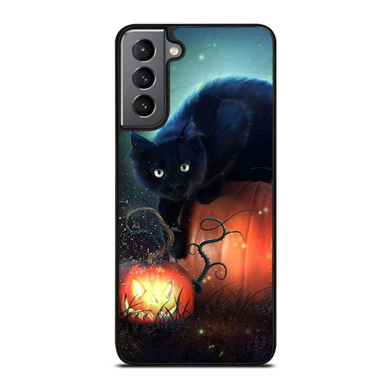 HALLOWEEN CAT 2 Samsung Galaxy Case Cover