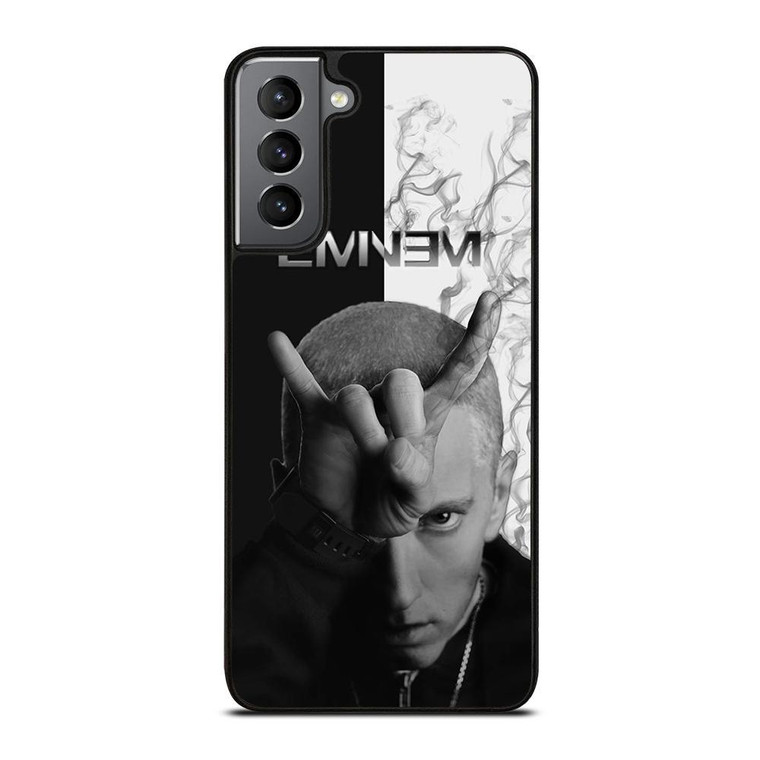 EMINEM RAPPER BLACK WHITE Samsung Galaxy Case Cover