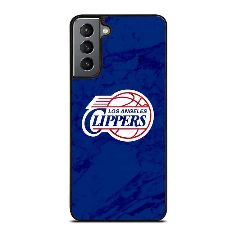 LOS ANGELES CLIPPERS MARBLE LOGO Samsung Galaxy Case Cover