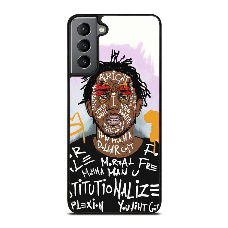 KENDRICK LAMAR FACE ART Samsung Galaxy Case Cover
