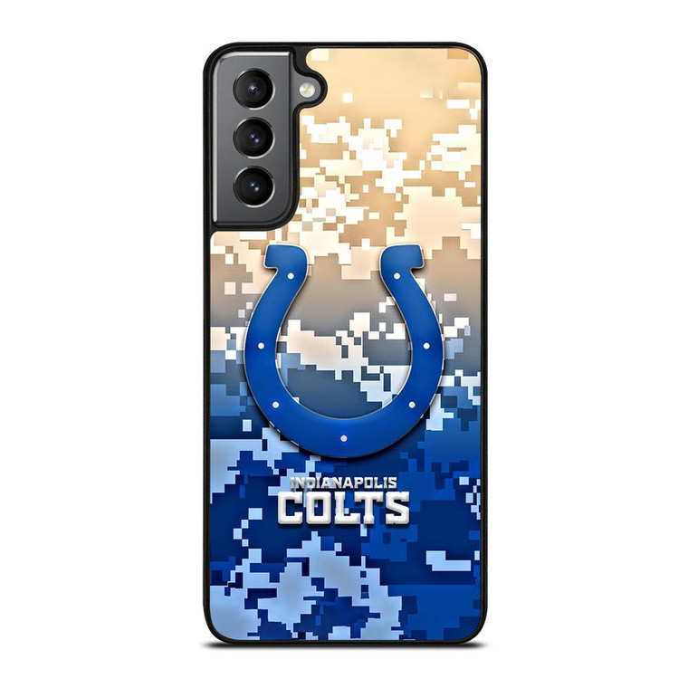 INDIANAPOLIS COLTS CAMO LOGO Samsung Galaxy Case Cover