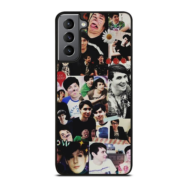 DAN AND PHIL COLLAGE 2 Samsung Galaxy Case Cover