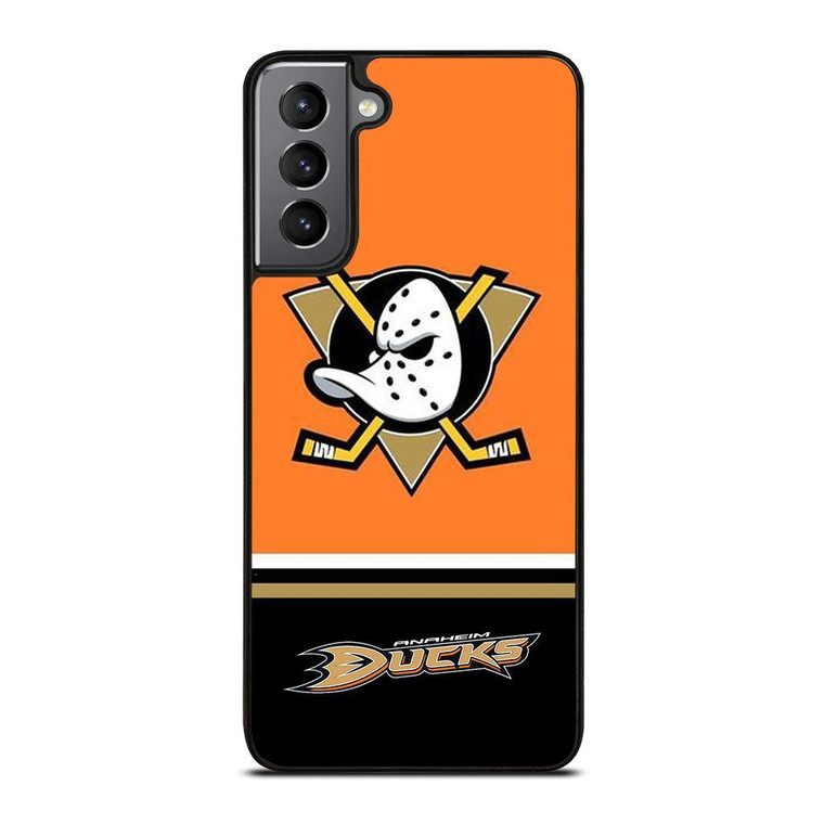 ANAHEIM DUCKS LOGO 3 Samsung Galaxy Case Cover