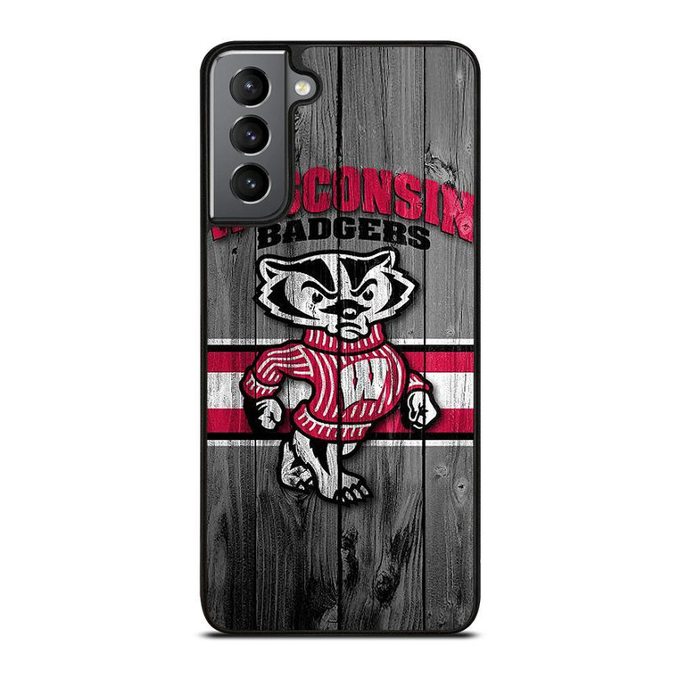 WISCONSIN BADGERS LOGO Samsung Galaxy Case Cover