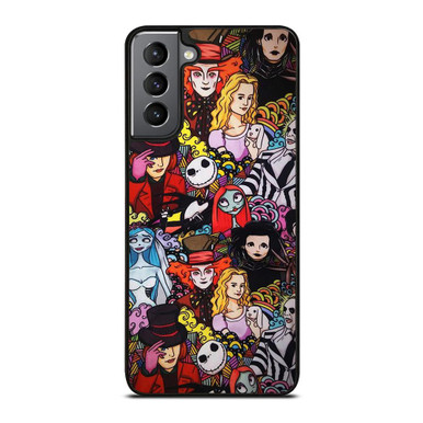 BEETLEJUICE TIM BURTON COLLAGE Samsung Galaxy S21 Ultra Case Cover