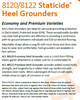 ACL Staticide ECONOMY 1MΩ Heel Grounder, 3 Pairs Data Sheet 1