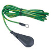 09817 - Ground Cord for Floor Mat, 10 MM Socket, 10' Cord, No Resistor A