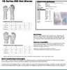 Static Safe Hot Gloves  - 11" | FG2600 Data Sheet 1