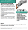 ESD Cut Resistant, Finger Tip Coated Gloves | GL2500T Data Sheet 1
