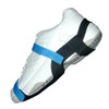 Sole Ground (black and blue) on white shoe