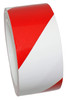 Red/White Hazard Striped UltraTape 2265 Anti-Static Cleanroom Tape