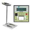 Digital Display ESD Tester & Foot Plate, Stand, Near Fail Alert, Free Standing