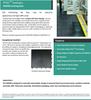 ESD Mitered Corner Edge Ramp, Male, Yellow, 4" x 24" Data Sheet 2