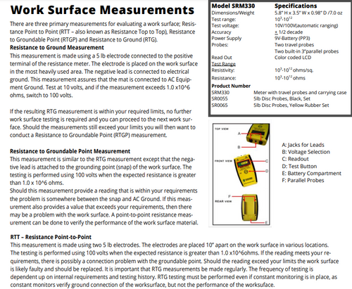SRM with Travel Weights, Metal Plate, Case Data Sheet 2