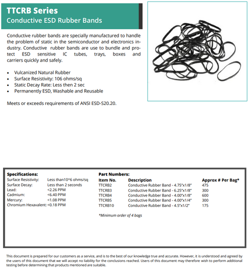 Accessories Rubber Bands Statictek
