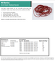 Anti-Static Rubber Band - 6.25”x1/4”- Approx 200 Per Bag Data Sheet