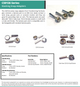 Stacking Banana Jack Snap, 10mm Stud - CS0126-Stud - Data Sheet