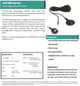 Floor Mat Ground, 15', 1Meg, Male Data Sheet