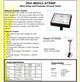 Deluxe Combo Tester & Foot Plate, Stand - Free Standing Data Sheet