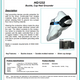 Heel Grounder, 35mm Cup, Buckle, 1 Meg Data Sheet