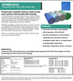 Textured Rubber Table Mat, Including Hardware 36" x .080" (Mulitple Lengths & Colors) Data Sheet