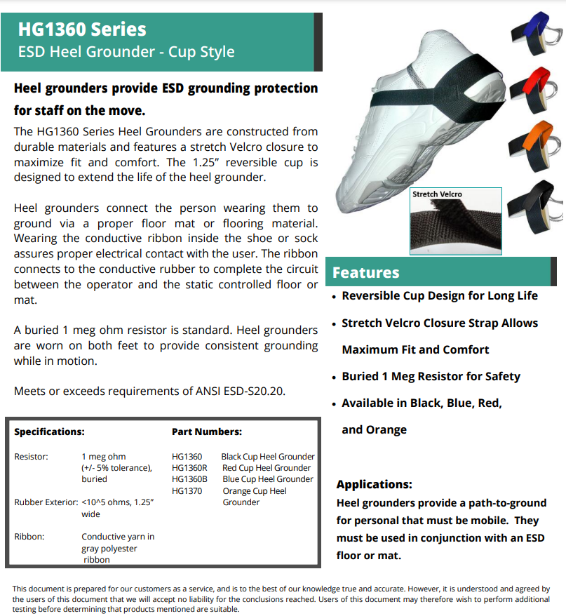 Heel Grounder HG1360