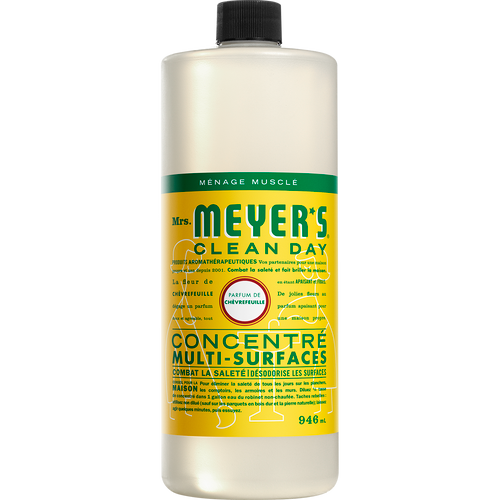 mrs meyers honeysuckle multi surface concentrate french label - FR