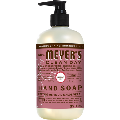 mrs meyers rosemary liquid hand soap english label - EN