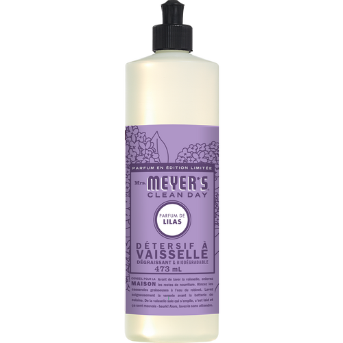 mrs meyers lilac dish soap french label - FR