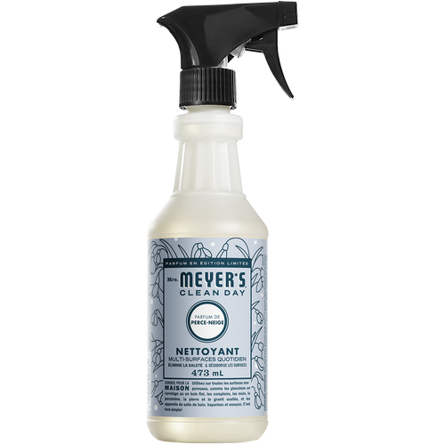mrs meyers snowdrop multi surface everyday cleaner french label