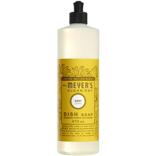 mrs meyers lavender dish soap english label