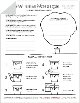 mrs meyers compassion project activity sheet