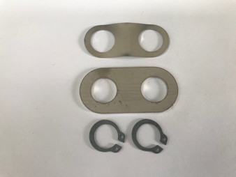 Casa Lambro Front brake clip, plate and spring set - 10" models