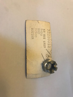 New Old Stock Rear Suspension Bolt Nut - 10"