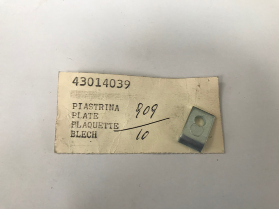 New Old Stock Heater Control Cable Plate