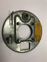 New Old Stock Innocenti Left Rear Brake Back Plate - Early 8"