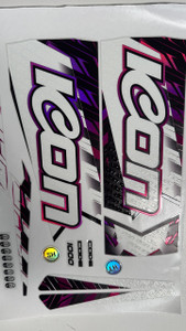 BAT STICKERS - PINK/WHITE (LIMITED EDITION)  