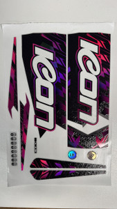 BAT STICKERS - PINK/BLACK (LIMITED EDITION)  