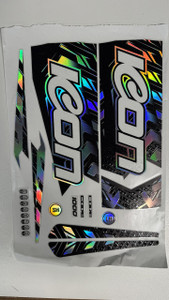 BAT STICKERS - BLACK (LIMITED EDITION)  