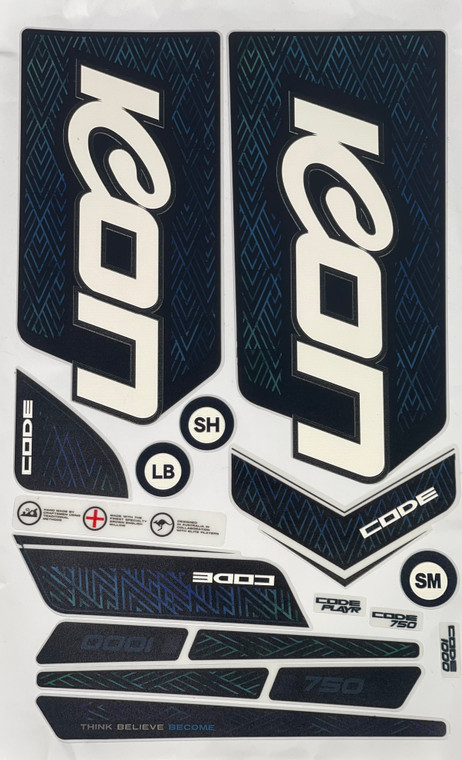 Code Bat Stickers