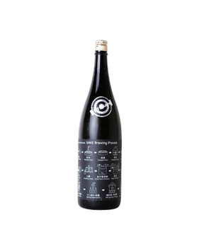 Hitakami Nakadori Flowchart Label, 1800ml alc 16%
