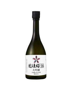 Echigozakura 38 Daiginjo, 720ml alc 16%
