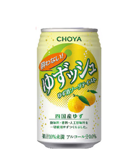 Choya [Non-Alcoholic] Yuzushu  350ml x 24 cans